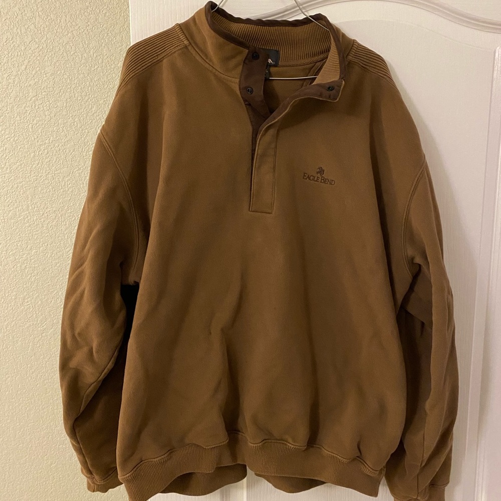 Men’s mid weight pull-over sweater - XL